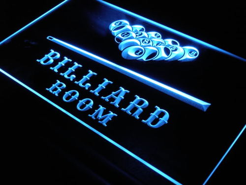 Billiard Pool Room Bar Beer LED Neon Sign